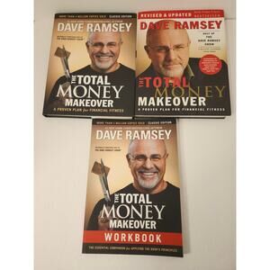 Dave Ramsey The Total Money Makeover Book Lot Of 3 Workbook Pre-Owned Finances